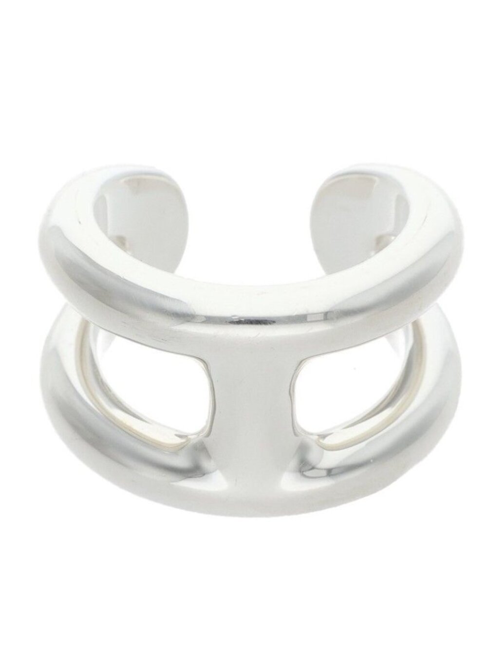 Hermes Osmose PM Silver Ring